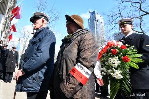 Obchody Dnia Pamięci Ofiar Zbrodni Katyńskiej w Gdyni w 2019 roku. (zdjęcie archiwalne, fot. Michał Puszczewicz)