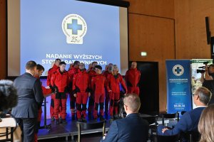 Uroczystość 25-lecia była okazją do nadania wyższych stopni ratowniczych 