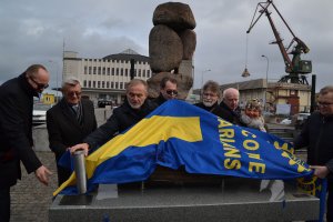 Uroczystość odsłonięcia makiety M/s „Batory” 