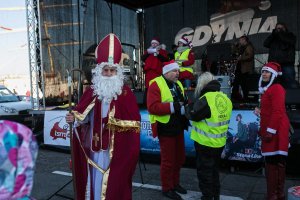 Mikołaje na motocyklach w Gdyni, fot. Karol Stańczak