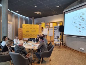 Warsztaty projektów miejskich BO2022 odbywają się w UrbanLab Gdynia //fot. Aleksandra Dylejko, Laboratorium Innowacji Społecznych