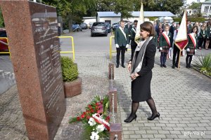 W uroczystości 25-lecia gdyńskiego Zespołu Szkół Jezuitów uczestniczyła wiceprezydent Katarzyna Gruszecka-Spychała // fot. Magdalena Czernek