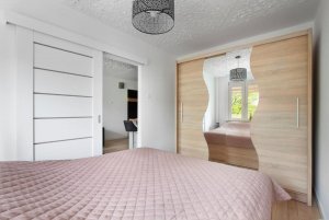 Sypialnia w obiekcie Gdynia Mare Apartment