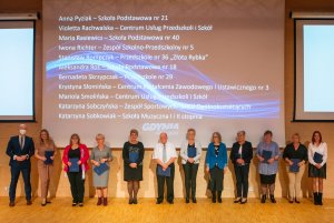 Nagrodzeni przez Prezydenta Gdyni pracownicy oświaty // fot. Anna Rezulak