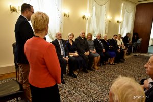 Medale wręczył wiceprezydent Gdyni Marek Łucyk / fot. Paweł Kukla