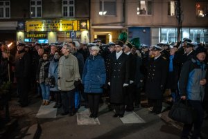 W uroczystości wzięli udział: przewodnicząca Rady Miasta Joanna Zielińska i przewodniczący Rady Dzielnicy Grabówek Zenon Roda // fot. Dawid Linkowski