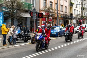 Mikołaje na Motocyklach w Gdyni, fot. Piotr Żagiell