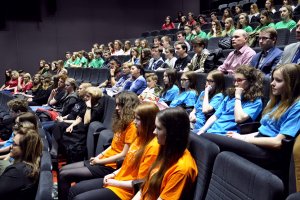 FInaliści konkursu podczas gali w Gdyńskim Centrum FIlmowym // fot. B.Betlejewska