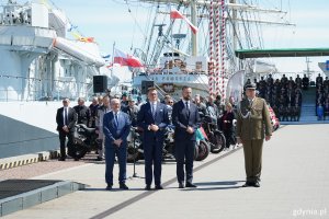 Na zdj. marszałek Sejmu RP Szymon Hołownia i Minister Obrony Narodowej Władysław Kosiniak-Kamysz