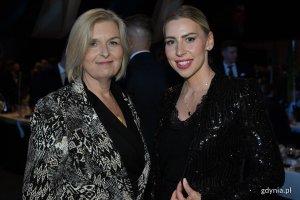 Beata Zastawna i Anna Salomon na gali