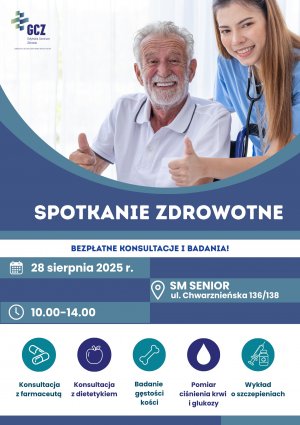 Spotkanie zdrowotne w Spółdzielni Mieszkaniowej „Senior” (fot. materiały prasowe)