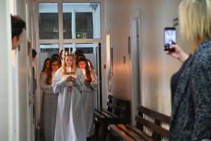 Celebrowanie dnia św. Łucji // fot. Dominika Sobiech