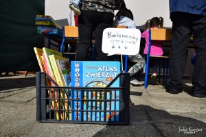 Bookcrossing podczas festynu dzielnicowego // fot. Julia Kurgan