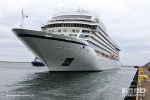 Viking Sea wpływa do Gdyni / fot. Tadeusz Urbaniak Port Gdynia