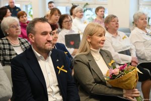Na sali m.in. wiceprezydent Tomasz Augustyniak i Bożena Zglińska, dyrektorka Centrum Aktywności Seniora