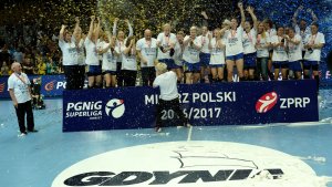 Vistal Gdynia mistrzem Polski w sezonie 2016/2017, fot. Dawid Linkowski, gdyniasport.plVistal Gdynia mistrzem Polski w sezonie 2016/2017, fot. Dawid Linkowski, gdyniasport.pl