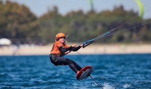 Marcel Stępniewski, wicemistrz świata w kitesurfingu na wodzie