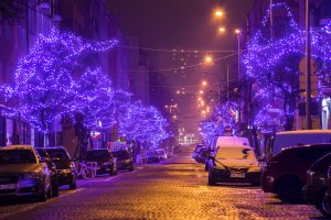 Zimowa odsłona ulicy Starowiejskiej, fot. Karol Stańczak