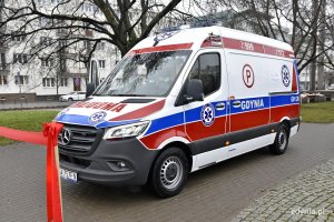 Nowy ambulans dla gdyńskiego pogotowia // fot. Magdalena Czernek