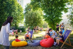 Piątkowy piknik "Witaminacja: zastrzyk kulturalny na Witominie" // fot. Anna Rezulak