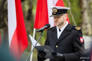 W sobotę 13 kwietnia, w Dzień Pamięci Ofiar Zbrodni Katyńskiej, Gdynia oddała hołd Polakom zamordowanym przez NKWD. Fot. Karol Stańczak. 