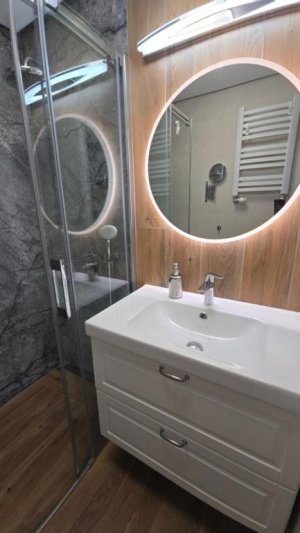 Słoneczny apartament z widokiem, łazienka