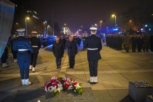 Capstrzyk z okazji 101. rocznicy utworzenia morskiego Rodzaju Sił Zbrojnych // fot. st. chor. szt. Mar. Piotr Leoniak