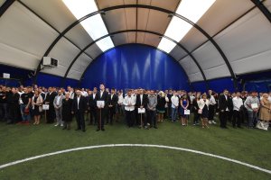 Uroczyste rozpoczęcie roku szkolnego w CKZiU nr 1 w Gdynia // fot. Lechosław Dzierżak