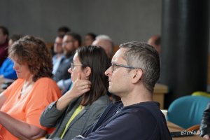 Na zdjęciu radni dzielnic (fot. Karolina Szypelt)