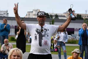 Występ chóru "Zawisza Czarny" fot. Michał Puszczewicz