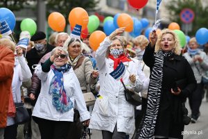 Marsz seniorów w Gdyni, fot. Michał Puszczewicz