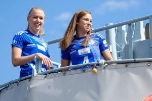 Prezentacja zespołów Vistal Gdynia i Spójnia Gdynia / fot. D. Linkowski