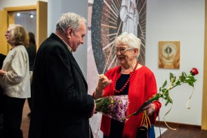 Wernisaż wystawy Anieli Kity, fot. D. Linkowski