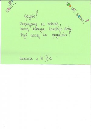  Kto złożył życzenia Gdyni?