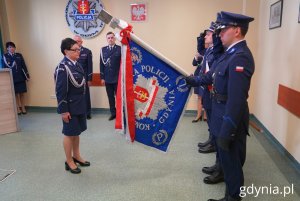 Na zdjęciu: komendant mł. insp. Beata Nienadowska (fot. Magdalena Starnawska)