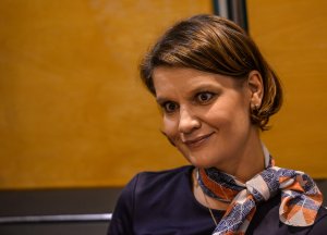 Wiceprezydent Katarzyna Gruszecka-Spychała na sesji Rady Miasta // fot. Przemysław Świderski