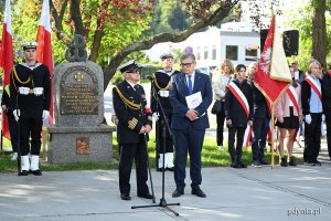  Dzień Polskiego Państwa Podziemnego – uroczystości z okazji 86. rocznicy jego utworzenia pod Pomnikiem Armii Krajowej w Gdyni (fot. Michał Puszczewicz)