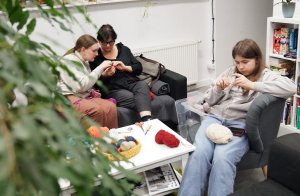 Urodzinowe spotkanie w Wymiennikowni (fot. Karolina Ford-Kłopotowska, Laboratorium Innowacji Społecznych)