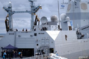Wizyta zespołu okrętów Stałych Sił Morskich NATO - SNMG1 w Gdyni // fot. Dawid Linkowski
