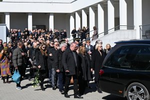 Uroczystości pogrzebowe Leszka Kopcia na Cmentarzu Łostowickim w Gdańsku (fot. Michał Puszczewicz)