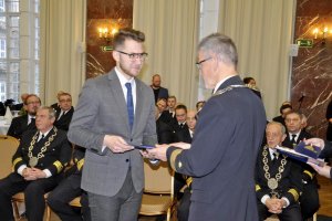 Wręczenie Medalu Absolwenta, fot. Arleta Bolda-Górna