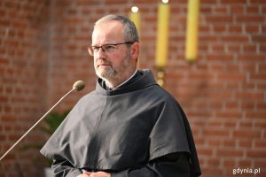 Ojciec Marek Kiedrowicz, inicjator pomnika Św. Maksymiliana Kolbe