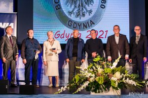 Odznaczeni medalami „Bohaterom Sierpnia '80 Gdynia”, fot. Karol Stańczak