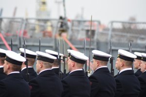 Zmiana na stanowisku Komendanta Portu Wojennego w Gdyni, fot. Lechosław Dzierżak