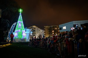 Gdyńskie mikołajki na Placu Grunwadzkim, fot. Dawid Linkowski