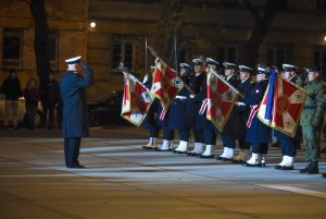 Capstrzyk z okazji 101. rocznicy utworzenia morskiego Rodzaju Sił Zbrojnych // fot. st. chor. szt. Mar. Piotr Leoniak