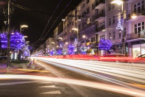 Gdynia rozbłysła na Święta tysiącami światełek // fot.Karol Stańczak