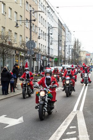 Mikołaje na Motocyklach w Gdyni, fot. Piotr Żagiell