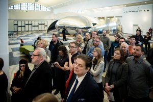 Wernisaż otwarcia wystawy "Rozproszenie. Emigracja Marca'68", fot. Renata Dąbrowska  