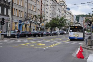 Zmiana w organizacji ruchu na ul. 10 Lutego, fot. Michał Kowalski